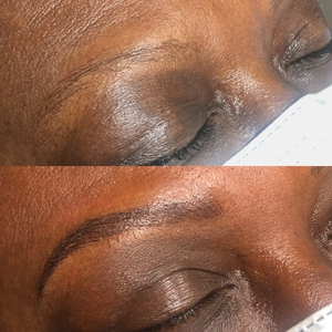 Microblading and Shading-before