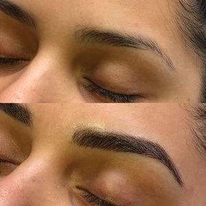 Microblading and Shading-before