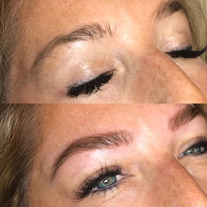 Microblading and Shading-before
